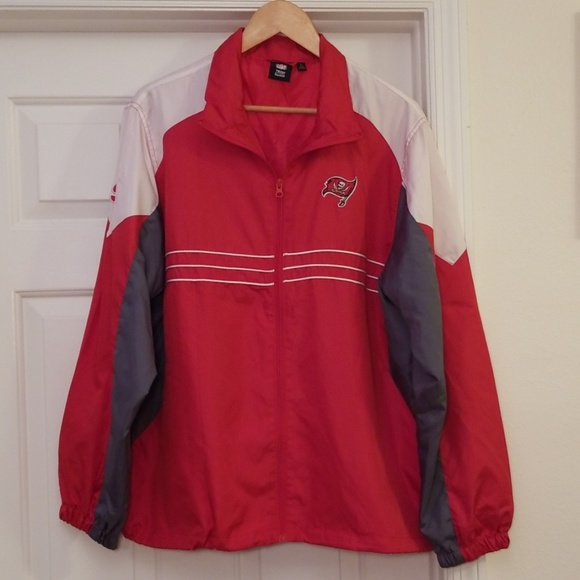 Reebok Other - Bucs Reebok Windbreaker Zip Up Jacket Mens L